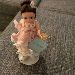 Vintage ice skating doll